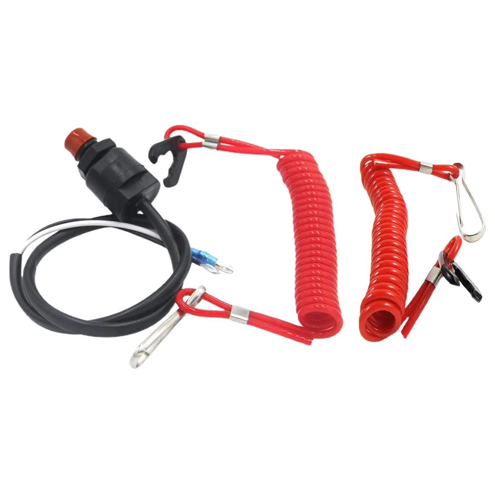 

Ремешок для двигателя лодочного двигателя, аварийный выключатель остановки, прочная замена в сборе, выключатель остановки двигателя лодки для Yamaha