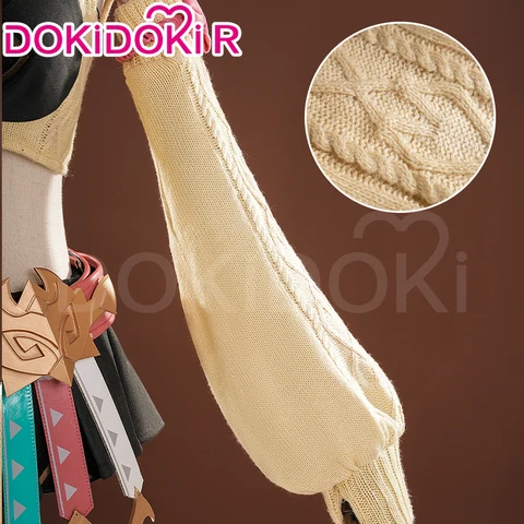 Костюм Варесы из Genshin Impact DokiDoki-R, женский, синтетический