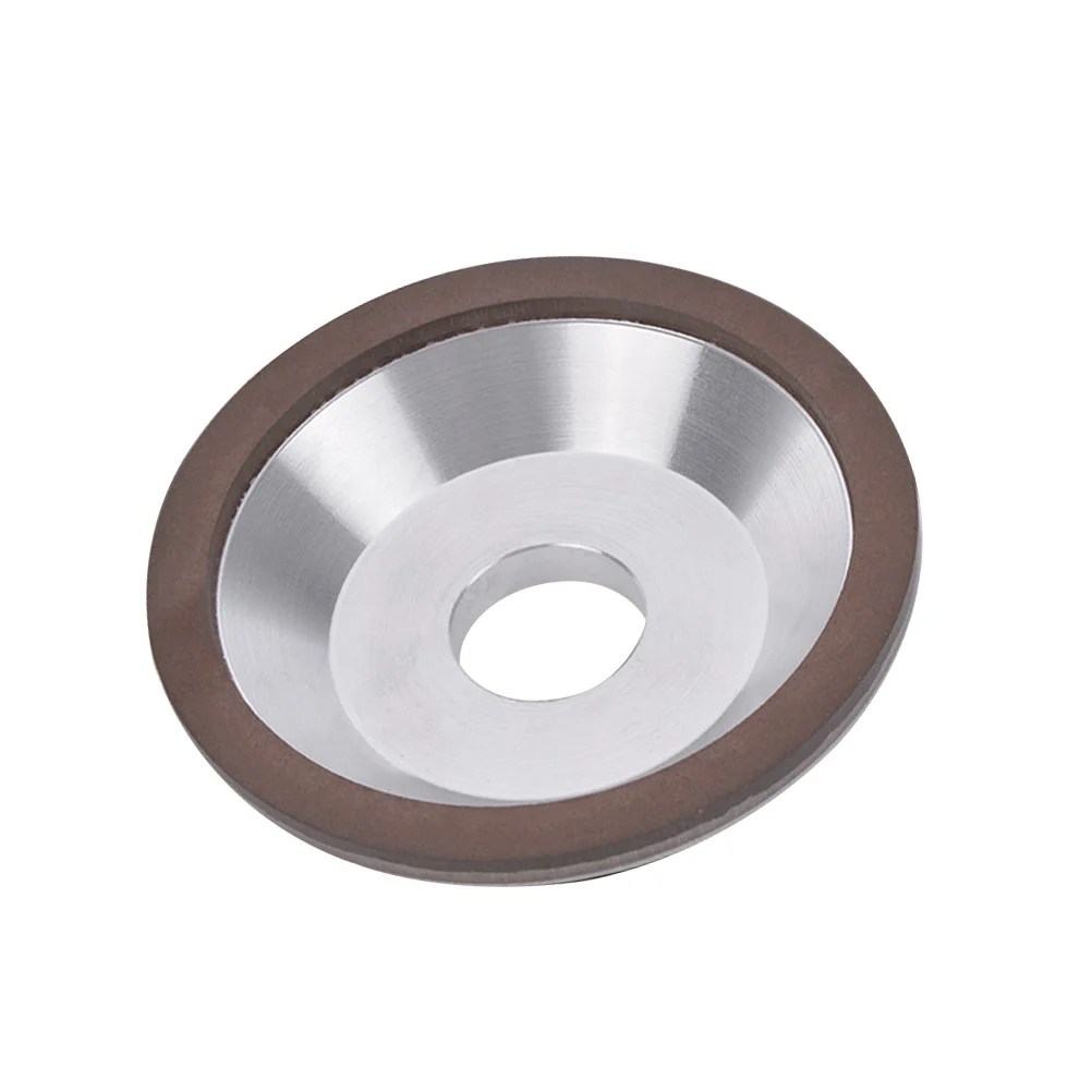 Roda de rebolo em forma de tigela, liga de esmeril de abrasão de diamante, prática para ferramenta de corte de cerâmica