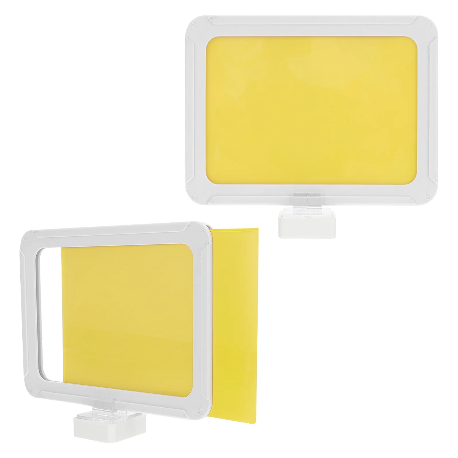 2pcs Magnetic Warehouse Sign Board Reusable Smooth Surface For Label Guide Classification Storage Organization Name Sign