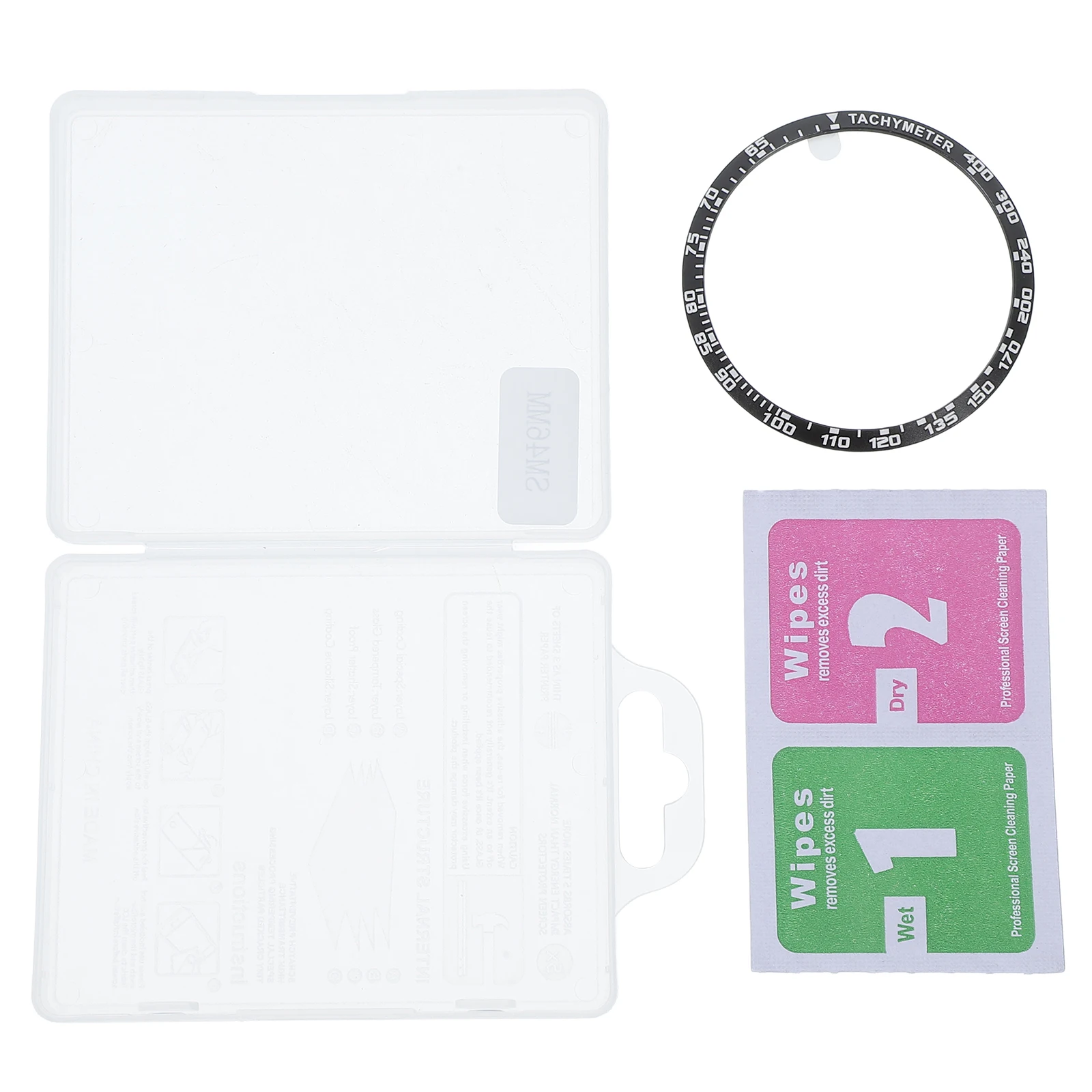 

46mm Metal Bezel Ring Replacement Protection Cover Accessory Durable Case Tool Gear Radian Design Smart Watch