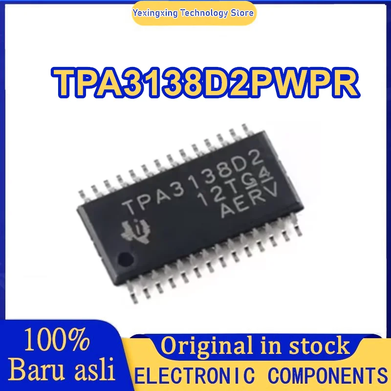 TPA3138D2PWPR TPA3138D2 TPA3138D TPA3138 TPA IC Chip HTSSOP28 IC Chip 100% New Original in stock