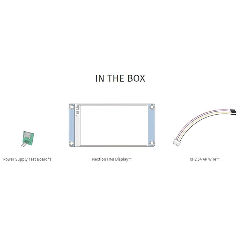 7 Inch Smart Screen Smart Capacitive Screen NX8048P070-011C-Y With Housing HMI TFT LCD Module Display