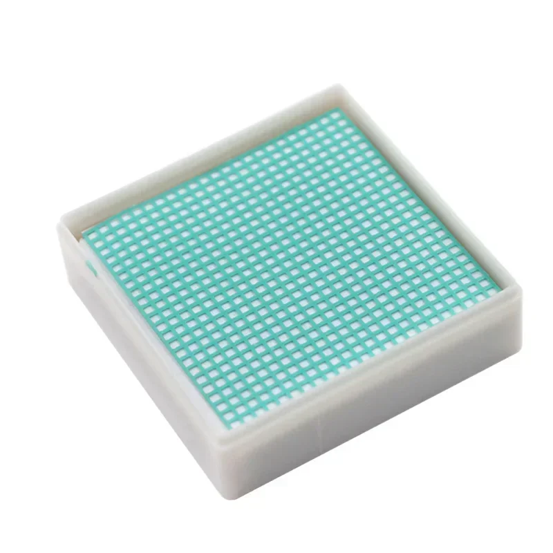 1Box Dentistry Wax Mesh Wax Net Round Hole Square Grid Clasp Shape Wax Sheet for Cast Metal Partial Design Dental Lab Materials