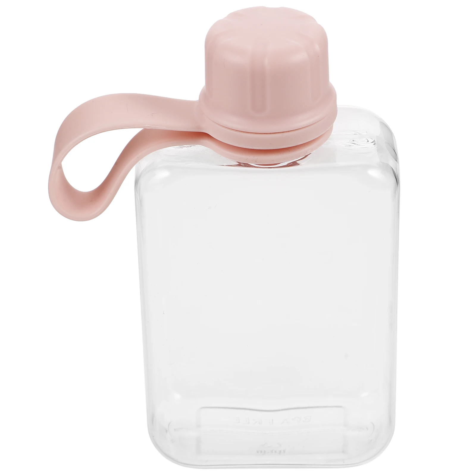 

Portable Clear Water Bottle Travel Mug Tumbler Beer Flask Plastic Cute Bottles Girls Lightweight Leakproof Durable Stylish