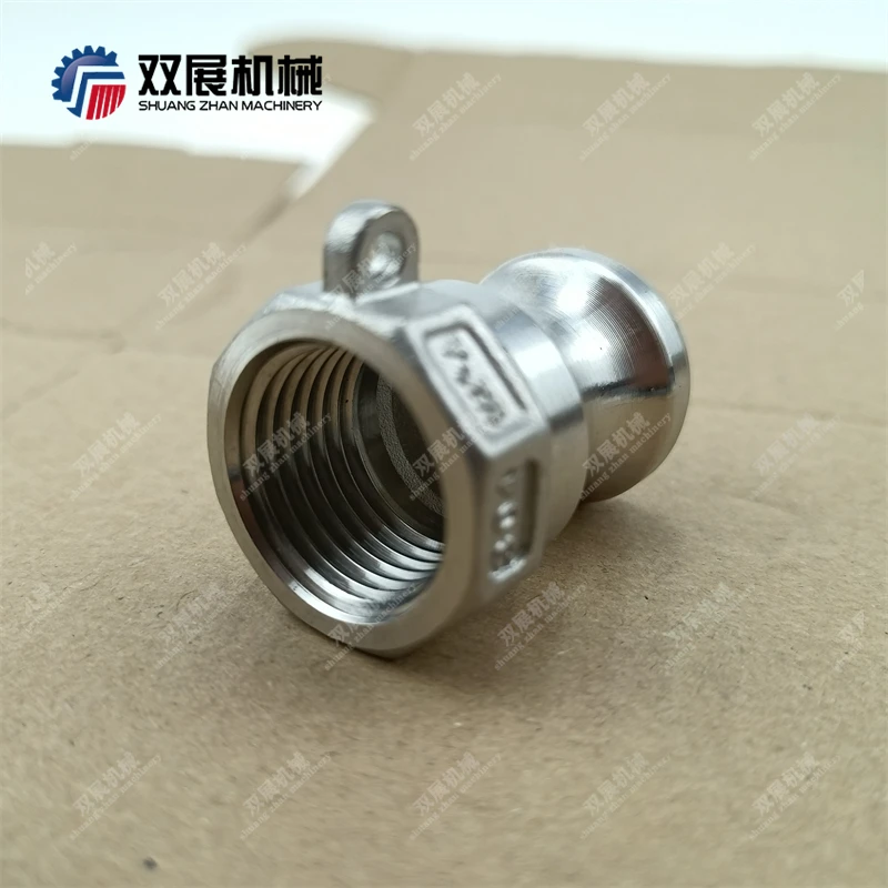 1/2" Cam and Groove Adapter X 1/2" Female Threaded Stainless Steel Camlock A Type