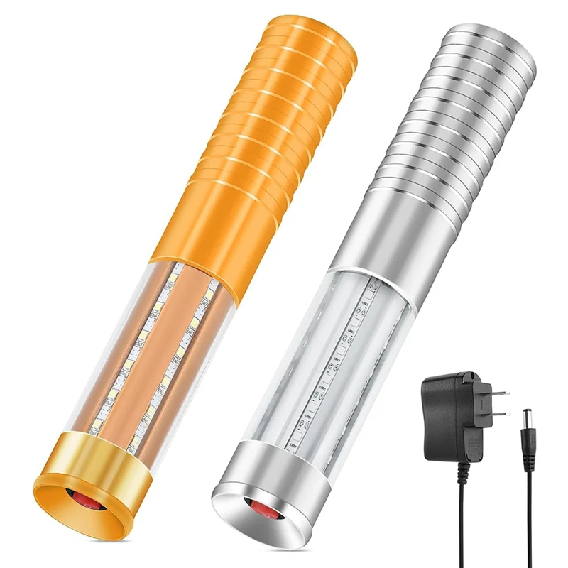 ABPQ-2PCS LED ستروب باتون ضوء مشرق مصباح ليد قابل لإعادة الشحن علامات النادي لخدمة الزجاجات حفلات ملهى ليلي قابلة لإعادة الاستخدام