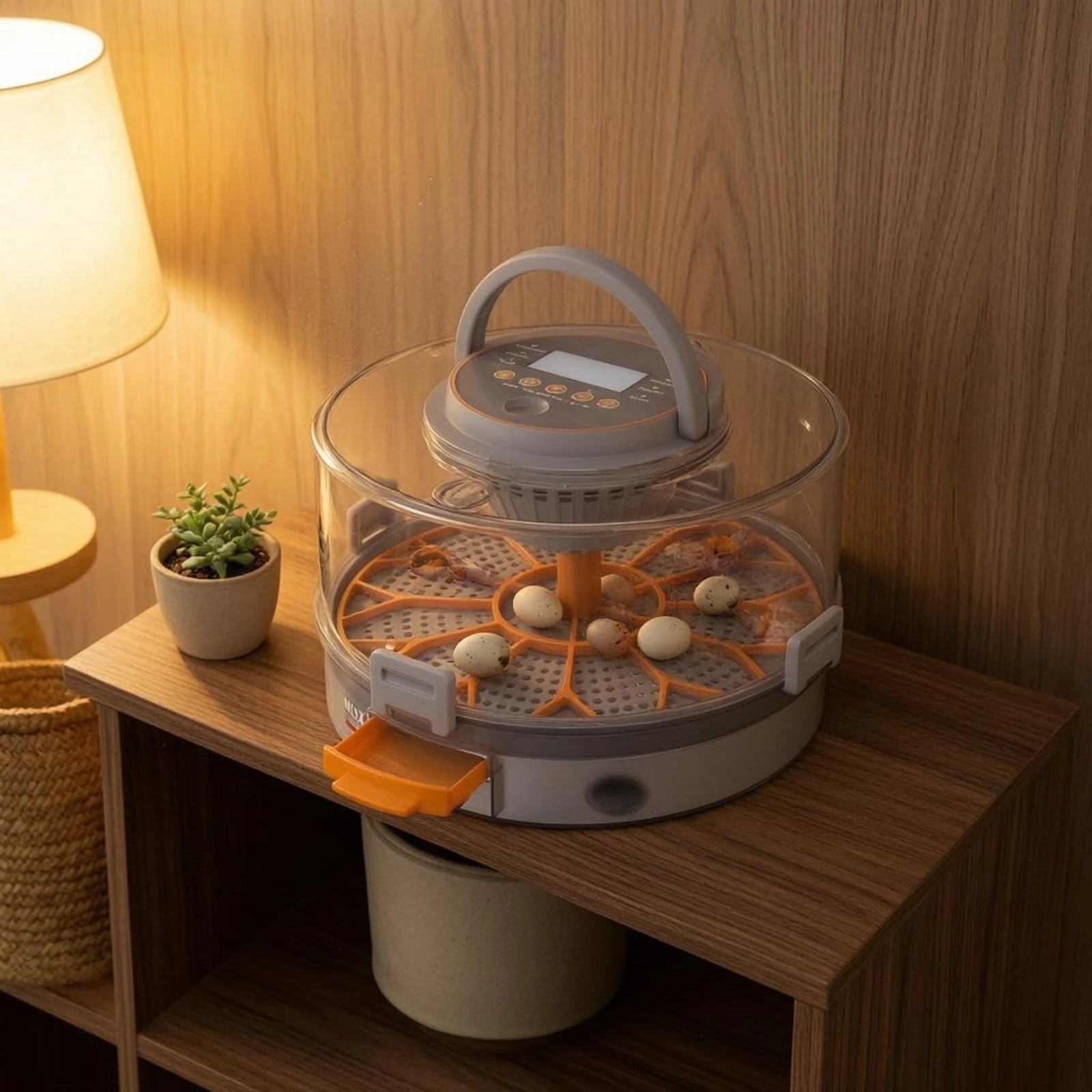 

Automatic E-Gg Incubator Integrated Water Reservoir Digital E-Gg Incubator Farm Equipment 360° View