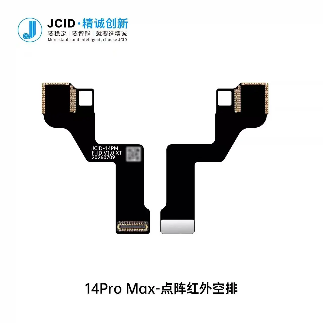 JCID face ID FPC No Chip Flex Cable repair tool for iphoneX to IP17promax Fix Broken Face ID Ribbon repair