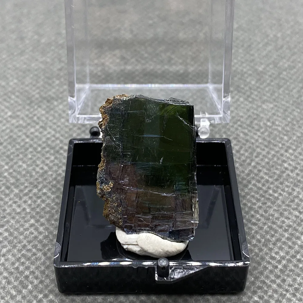 100% natural rare Brazil Vivianite （Blue ironearth） mineral specimen stones and crystals healing crystals quartz +Box 3.5c'm