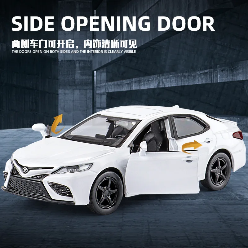 1:36 Camry XSE Car Alloy Diecasts Metal Car Model Simulation Collection Toys Gift for Teens Boys