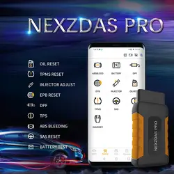 HUMZOR NexzDAS PRO ND326 full system OBD2 Scanner Car Diagnostic Tools Key Programmer Diagnosis for Passenger Car