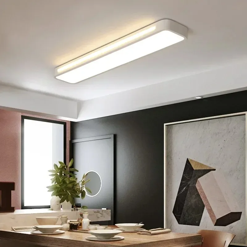 

Длинный коридор, крыльцо, балкон, потолочный светильник, современный простой светильник для офиса, ресторана, 2023, новые скандинавские светильники