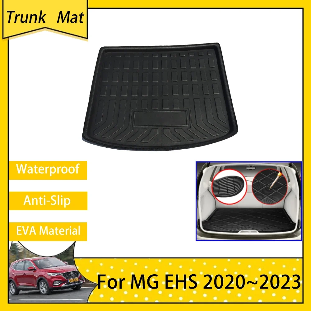 

Car Trunk Mat for MG eHS HS Plug-in PHEV 2023 2020 2021 2022 Accsesories Rear Luggage Boot Cargo Box FLoor EVA Protective Carpet