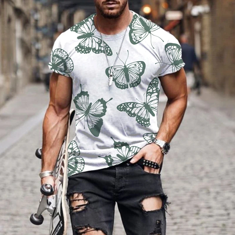 

Funny Insect Butterfly 3D Printed T Shirt For Men CasualStyle Short Sleeve Women T-Shirt Clothes Streetwear Harajuku Top Tee