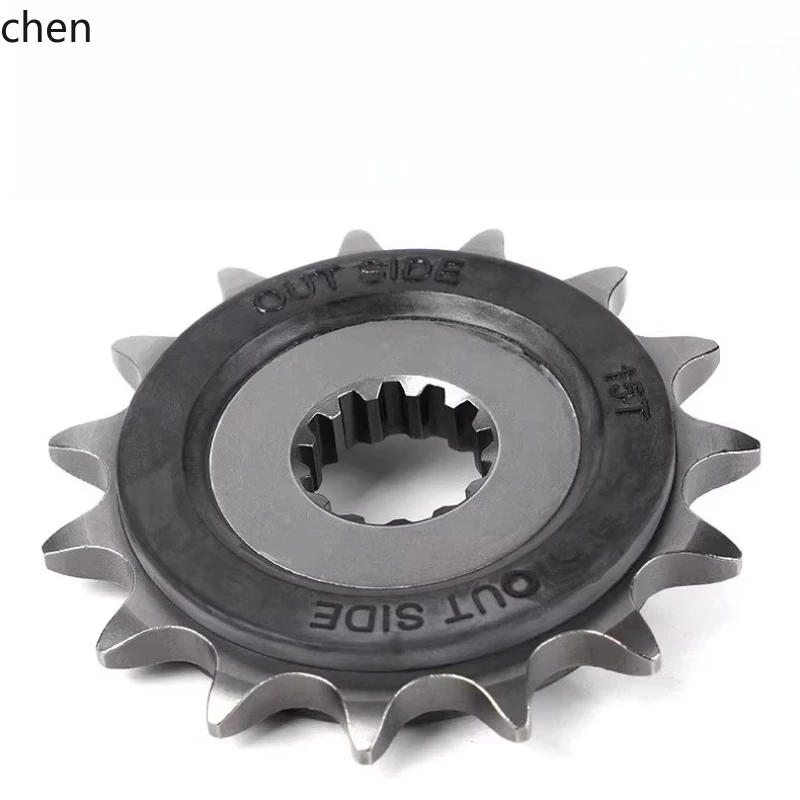 

HXL QM250-3X Retro Bike Modified Chainring Large and Small Gears Zhenhe Oil Seal Chain