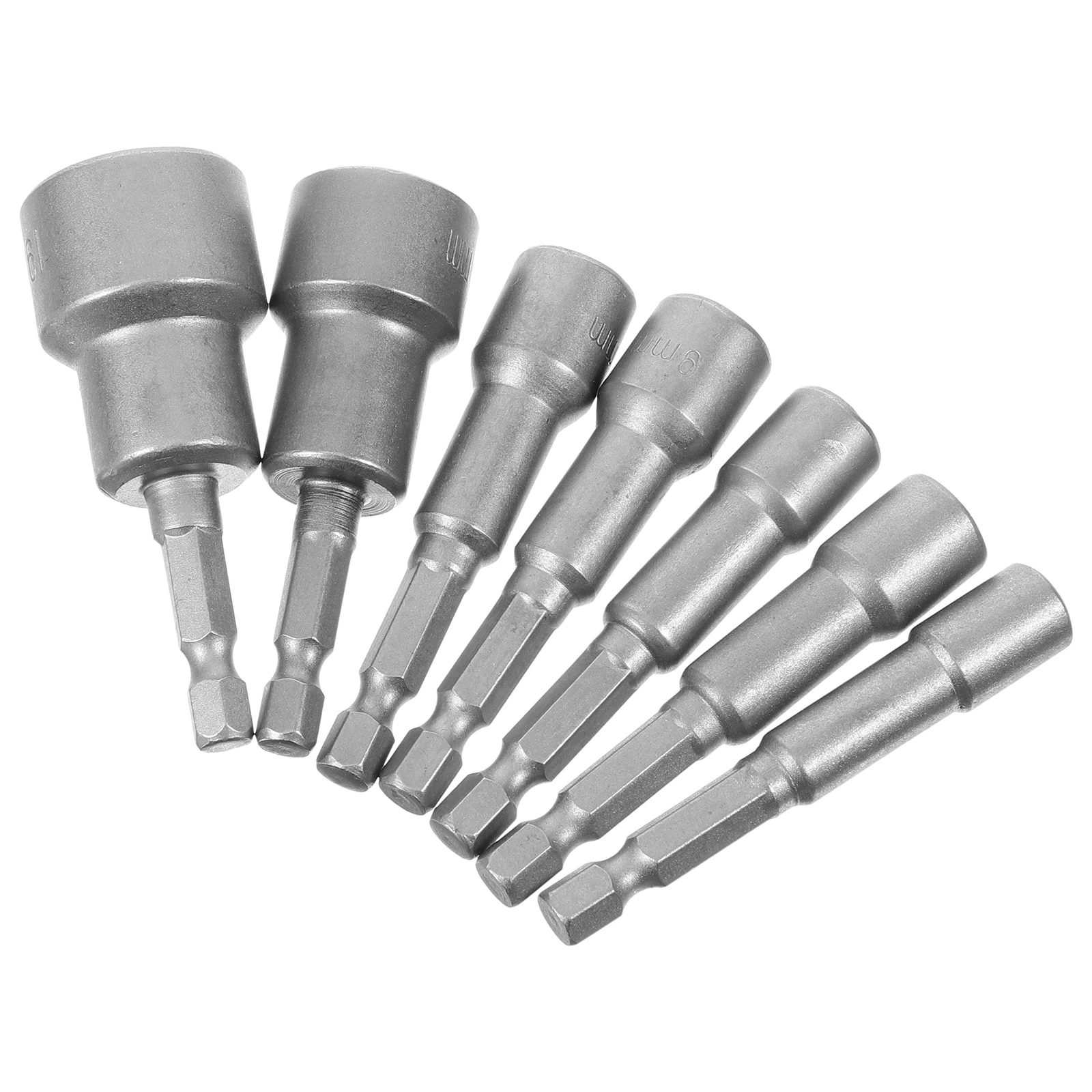 

7Pcs Beautiful Hex Bolt Extractor Set Wrenches Tools Nut Driver For Screws Drills Bits Socket Adapter Assortment