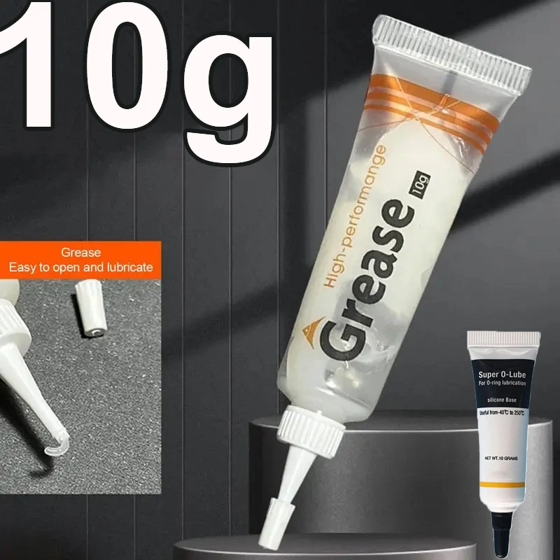 10 جرام شحم متعدد الأغراض تزييت مقاوم للماء ختم شحم السيليكون زيوت التشحيم أداة صيانة سلسلة صمام تروس السيارات