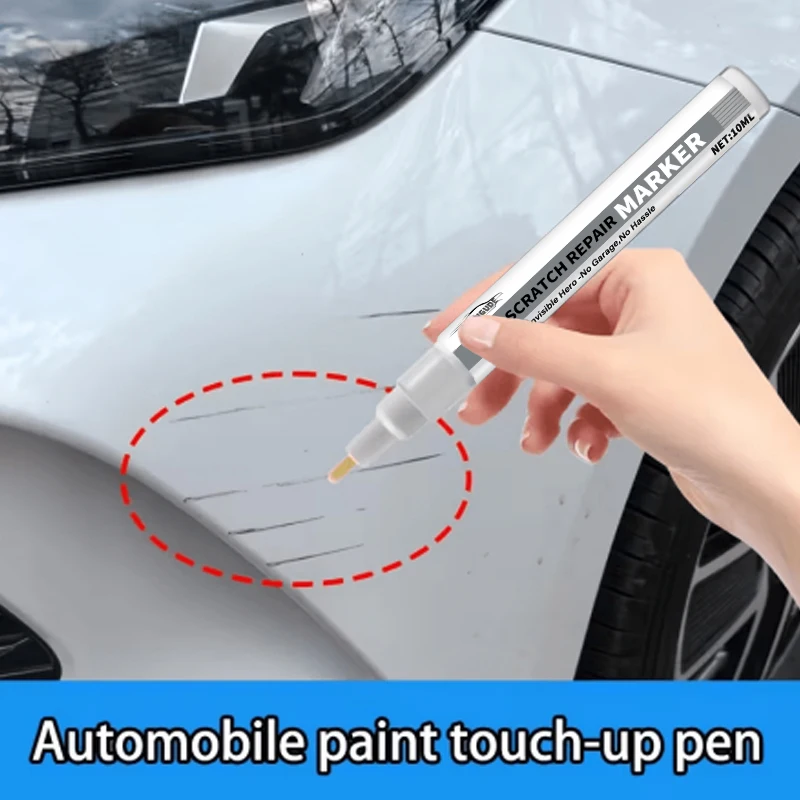 Car Scratch Repair Pen - Self-Use Paint Touch-Up Pen for Cars, Suitable for Repairing Scratches on Dashboards, Car Doors, Trim Strips, Buttons, and Switch Areas Easy to Use, Long-Lasting and Non-Fadin image 4