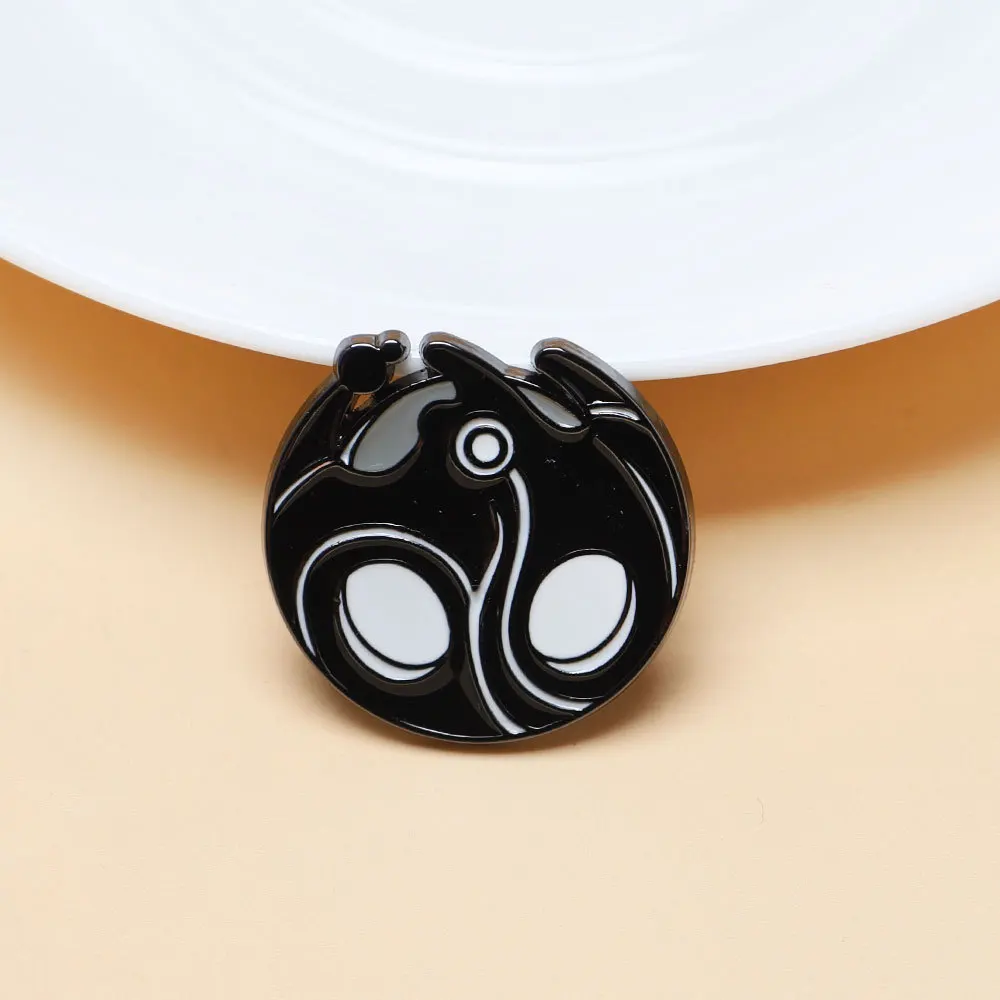 6 stks/set Anime Hollow Knight Emaille Pins Metalen Broches Game Sieraden Cartoon Badge voor Vrouwen Mannen Rugzak Zakken Badge Kids geschenken