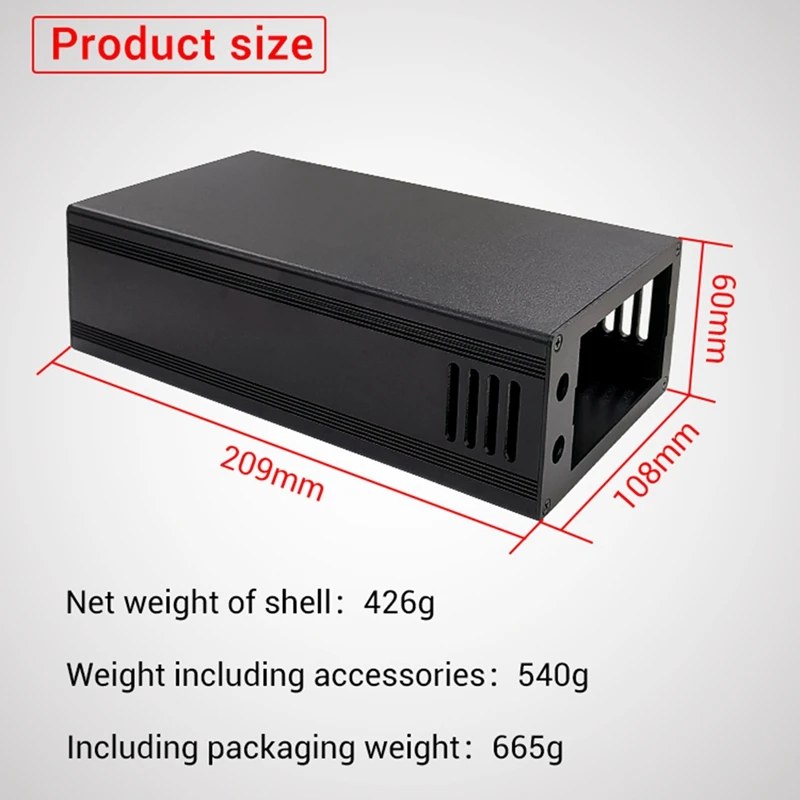 H02 CNC Power Supply Aluminum Alloy Shell Can Be AC DC Preamp Power Supply Installed Convenient Wiring B