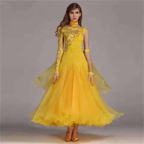 Royal Blue Ballroom Competition Dress WUYANGTONGDA