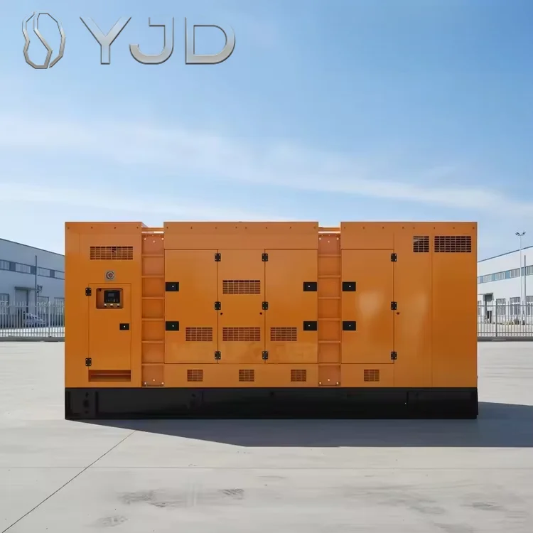 DYJD Heavy Duty Industrial Use 3 Open Frame Silent Type 600-1000kW Diesel Generator KTA38 Auto Start ATS 50Hz Low Oil Protection