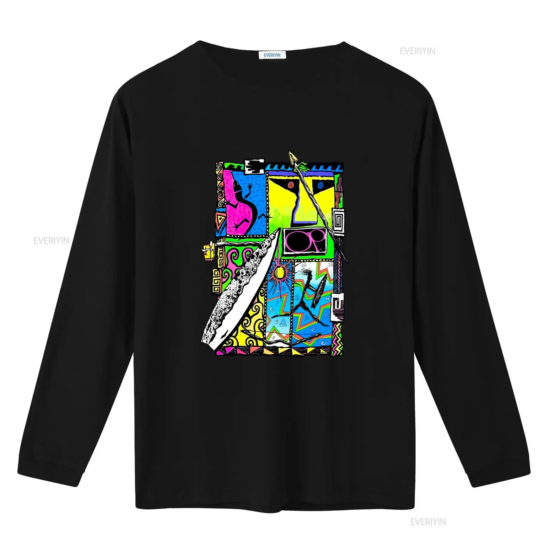 Vintage Ocean Pacific Mens T Shirt 1980S Original Surfer Colorful Art Print Retro Style vintage Washed designer clothes