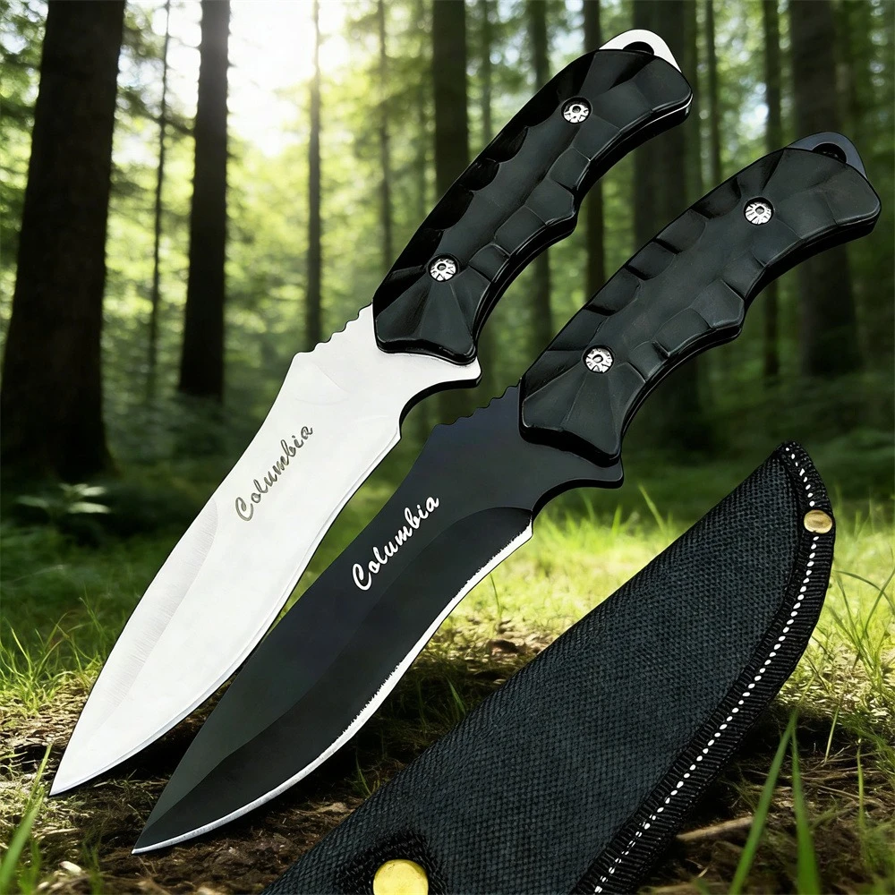 

Новый охотничий нож с фиксированным клинком из стали 5Cr13MoV, алюминиевая рукоять, нож для бушкрафта, EDC-инструмент для активного отдыха и кемпинга