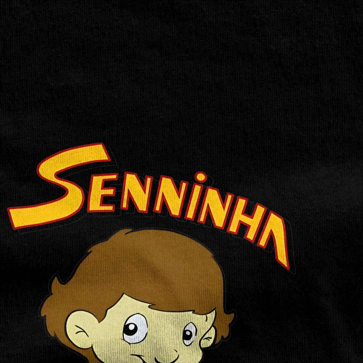 Couple T Shirt Senninha Ayrton Senna Cartoon T Shirt Short Sleeves Y2K Basic Tops Summer Cotton O Neck Oversized Tees