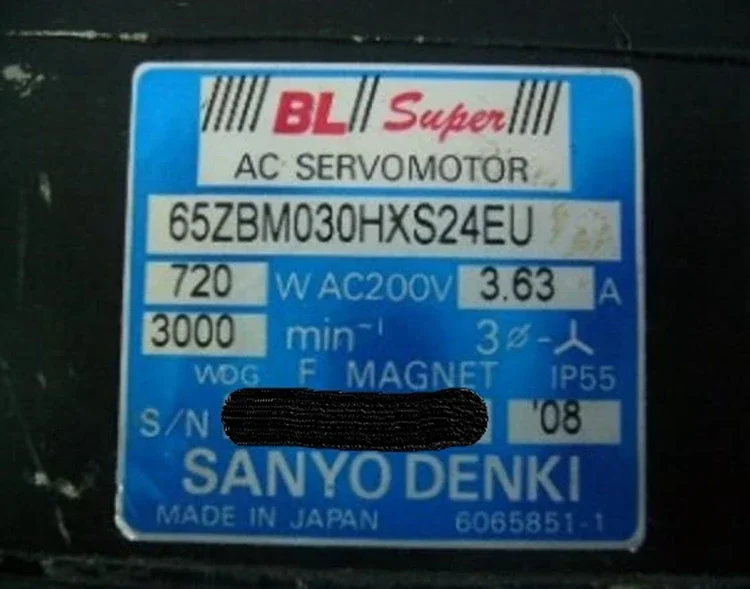 Original A00 B00 XYZ Servomotoren Spindelmotor – gebraucht oder repariert passend für Brother Sanyo Denki