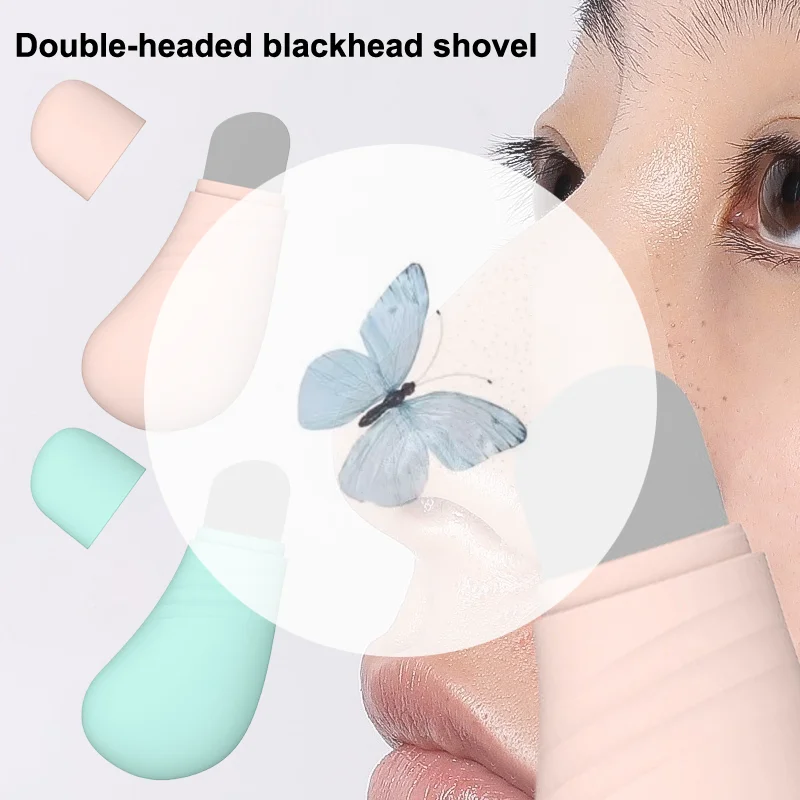 Facial Mee-eter Removal Tool Gezicht Schraper Voor Diepe Reiniging Gezicht Acne Foundation Spatel Neus Whitehead Remover Huidverzorging Tool