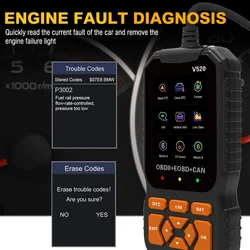 Automotive Maintenance Diagnostic Instrument OBD Diagnostic Tool Engine Fault Detector ELM327 Fault Scanner OBd2