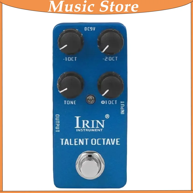 IRIN RS-19 Talent Octave Guitar Effect Pedal 3 Separate Sounds Effects True Bypass Pedals Electric Guitar Accessories Parts