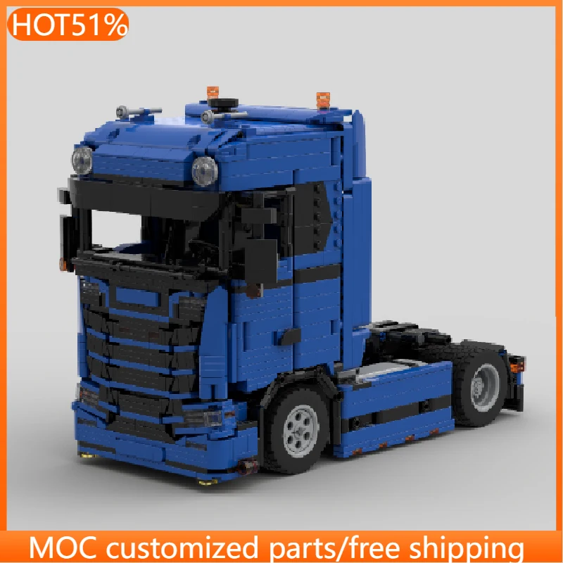 Set di Costruzioni Modulari Personalizzabili 1569 Pezzi, Versione Blu Stile 660S, Modello Educativo Semplice Fai-da-Te, Regalo di Compleanno