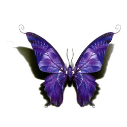 Purple Butterfly Waterproof Temporary Tattoos Men Fake Tattoo The Flash Beauty Animals Tatuajes Tatoos Temporarles For Women