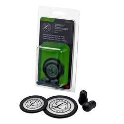 Littmann Medical Stethoscope Spare Parts Replacement Accessories Tunable Diaphragm Rim Assembly Kit 40016 Black for Classic III