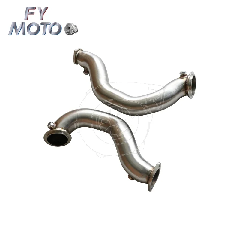 Exhaust Downpipe For 2006-2013 BM W 335i N54 B30 E90 E91 E92 E93 N54 3.0L Twin Turbo