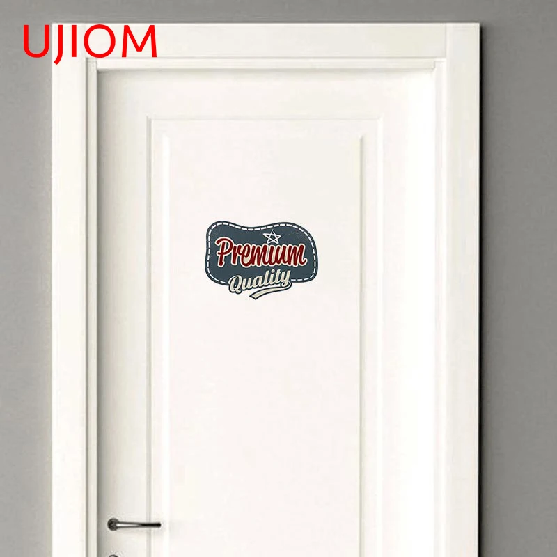 UJIOM 13cm X 9.1cm Premium Quality Decals Clothes Decoration Wall Stickers Lockers Trunk Bag Dress Up Poster Phonecase Exterior