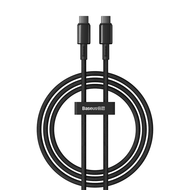 Baseus 100 W USB C auf USB Typ C Kabel für iPhone 16 15 für Xiaomi Quick Charge 4.0 PD 100 W Schnellladegerät für MacBook iPad Pro