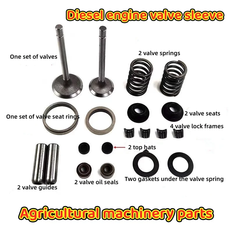 Diesel Engine Micro Tiller 170F/173F/178F/186F/186FA/188F/192F Valve Sleeve Agricultural Machinery Accessories ISO:9001 2008