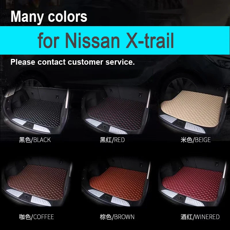 

"High quality! car trunk mats for Nissan X-trail T32 7 seats 2014-2019 durable cargo liner boot carpets "