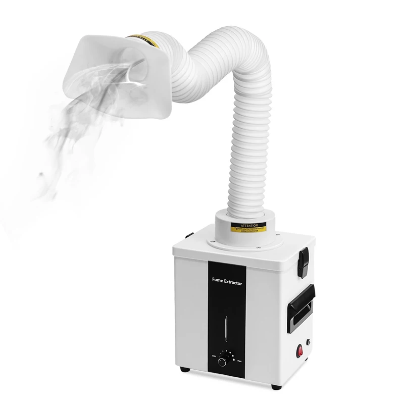 For Welding Repair 50W Fume Extractor Laser Smoke Purifier With 3 Stage Filters For Laser Engraving Machine CNC Machine Use