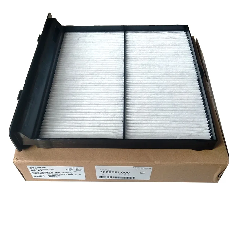 NBJKATO Brand New Genuine Cabin Air Filter OEM 72880FL000 For Subaru Forester XV Outback BRZ 2019 2020 2021