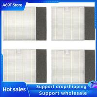 A69T 4 Pcs Replacement Parts For Ilife V8 V8S X750 A7 X800 X7 Robotic Vacuum Cleaner HEPA Filter