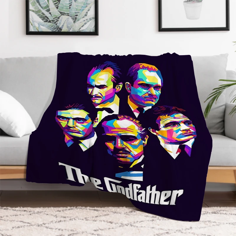 Classic MovieThe Godfather Blanket Sofa Blankets and Bedspreads Bedspread on the Bed Winter Knee Warm & Throws Double Comforter