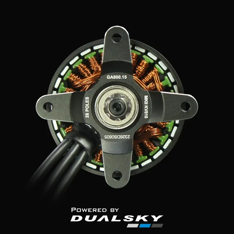 RoRuSHOT DUALSKY GA800R MKII Competition Edition Brushless Motor Suitable For Fixed Wing 70E Class 15-20cc