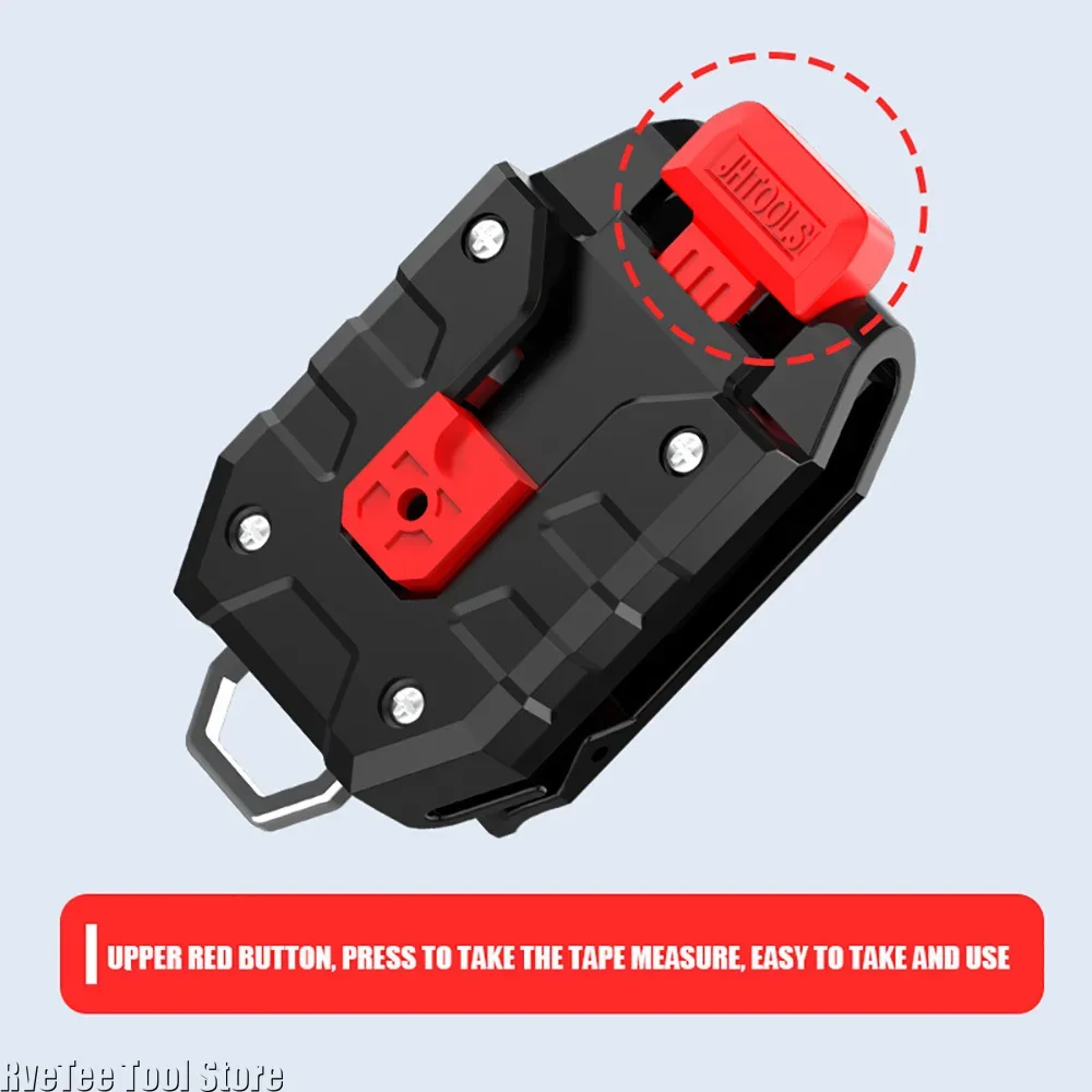 

Универсальная рулетка с защитой от потери, быстроподвесной зажим для ремня для Tajima, цифровой измерительный пояс, подвесная специальная пряжка, лазерный подарок