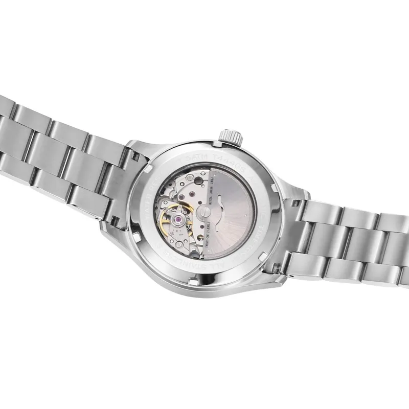 TIME TOKEN Mens Luxury Automatic Mechanical Watch Water Resistant 50m with Luminous Hands Sapphire Glass 316 Stainless Steel