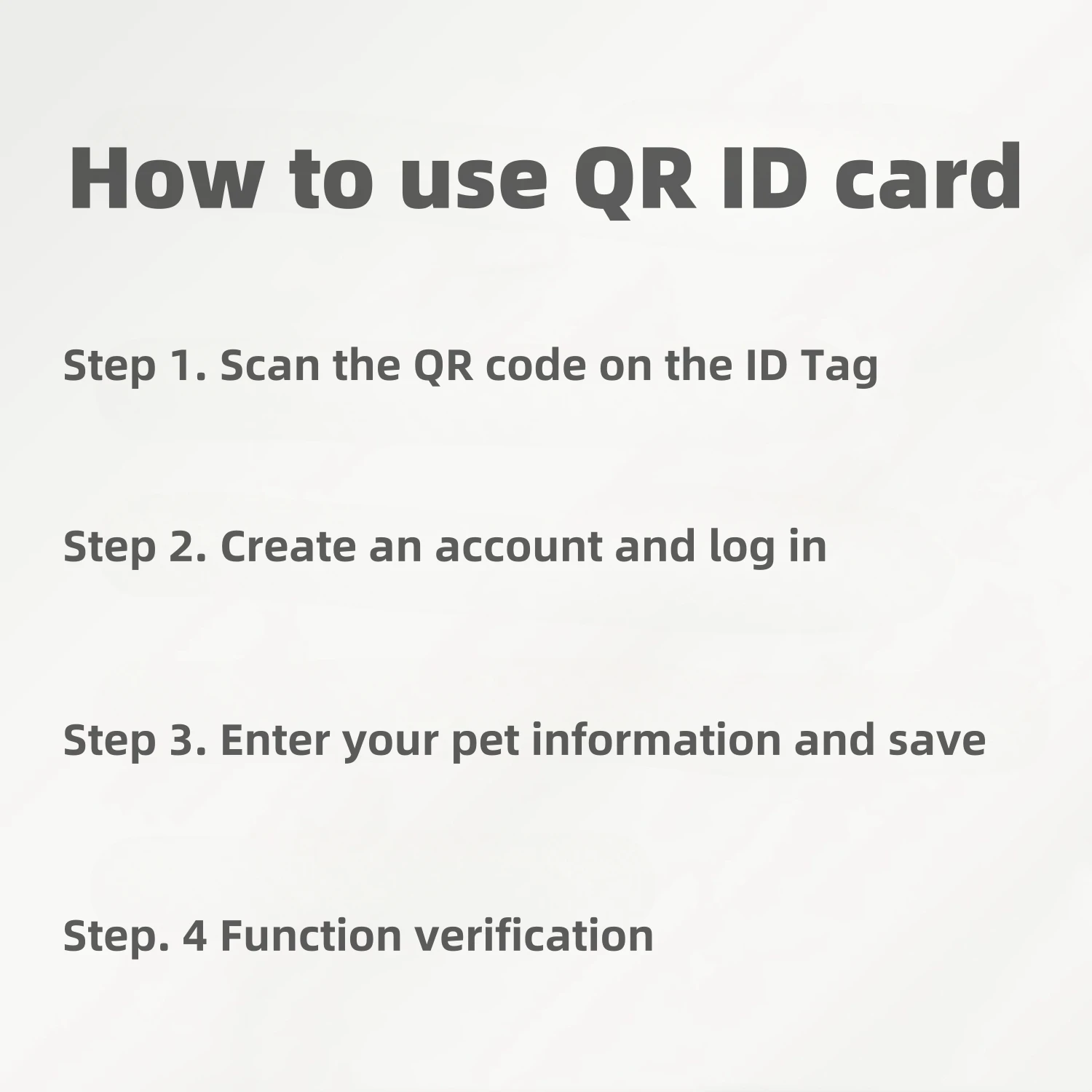 Pet ID Tags Scan QR Code Receive Instant Location Alert Email Smart Dog Tags Stainless Steel No App or Subscription